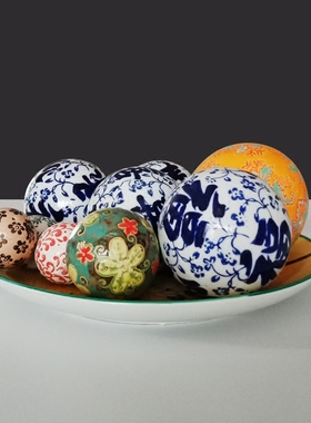 陶瓷装饰水上欧式风漂浮物