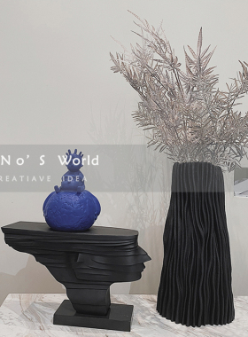 轻奢风组合会所样板房间装饰品