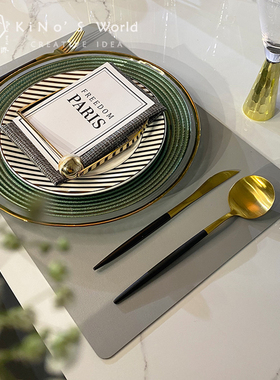 轻奢风棕色样板房间装饰摆件