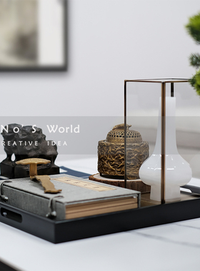 KINO奇诺新中式客厅茶几装饰摆件