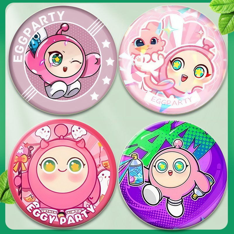 蛋仔派对神奇艾比五小只水捏捏兔萝萝同人吧唧58mm马口铁胸章谷子,淘宝优惠券,粉丝福利购,淘宝优惠卷