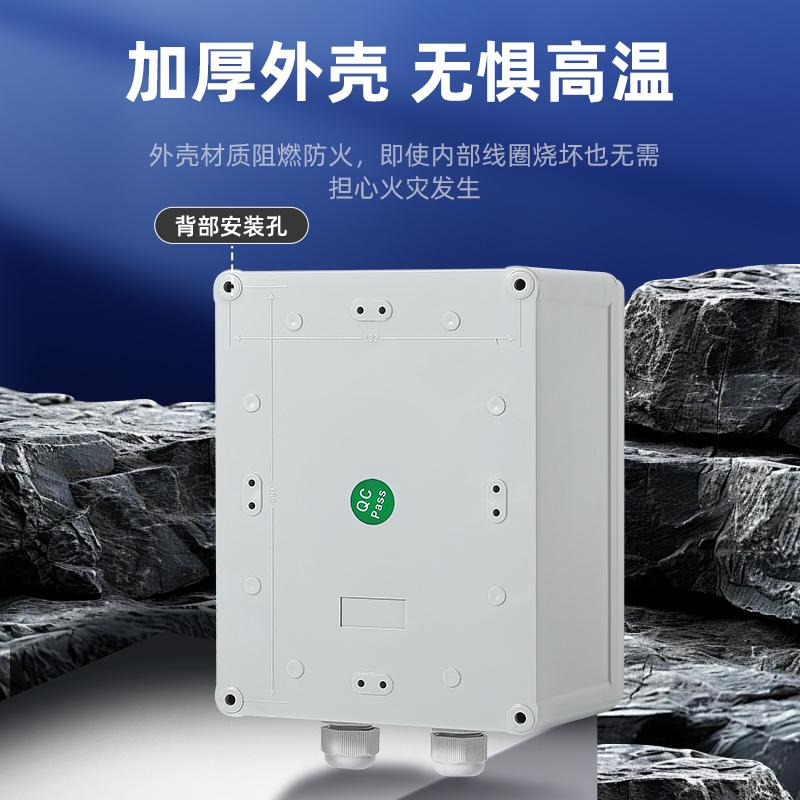 三相风机水泵电机延时停止间歇循环启动时控开关控制箱定时器380V - 图2