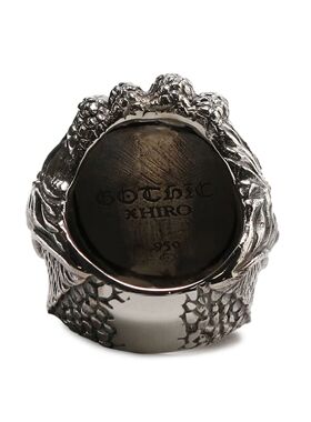 TOP-YAMAMOTO男士纯银恶魔之眼戒指霸气个性潮流指环