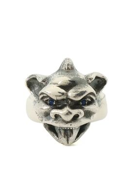 TOP-YAMAMOTO纯铜恶魔面戒指男手工立体雕刻个性不掉色