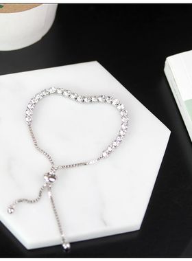 东大门满钻百搭贝壳甜美风手链