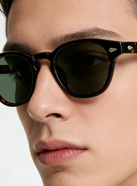 MOSCOT偏光绿太阳眼镜男女潮玛士高复古文艺板材LEMTOSH近视墨镜