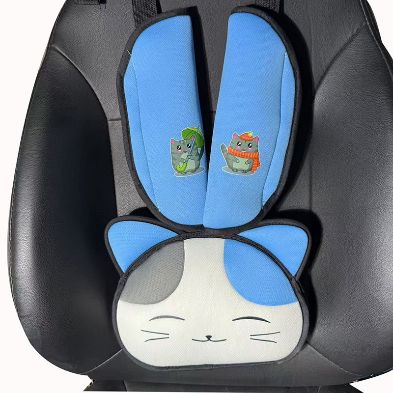 迷你猫汽车儿童安全带固定器防勒脖护肩车用宝宝护肚神器限位器,淘宝优惠券,粉丝福利购,淘宝优惠卷
