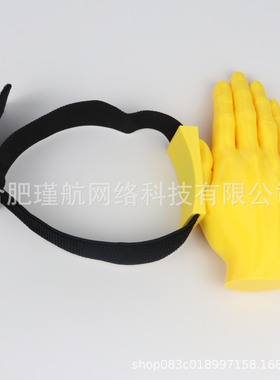 爆款TK热销新品PALM-SHAPEDSUN HAT搞笑搞怪弹力巴掌遮阳帽