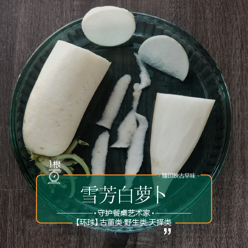臻印映夏雪芳白萝卜天养自然生长清甜无渣去热火养生煲汤约1斤/个,淘宝优惠券,粉丝福利购,淘宝优惠卷