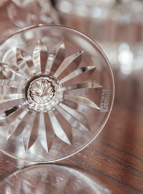 创意复古欧式风英国水晶高脚杯