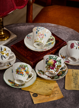 复古网红创意茶杯陶瓷家用摆件