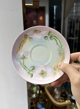 新品推荐德国手绘苹果花咖啡杯碟套装