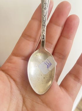 美国斯特林925纯银咖啡勺