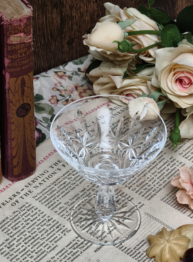 香槟杯ins风奢华手工水晶摆件