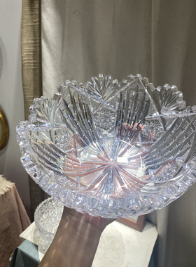 美辉利比满切射线刻纹大果碗