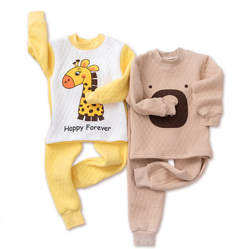 儿童加厚保暖内衣套装男童女童纯棉宝宝中大童空心棉睡衣打底衫冬,淘宝优惠券,粉丝福利购,淘宝优惠卷