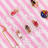 Cute girly candy-shaped transparent storage box