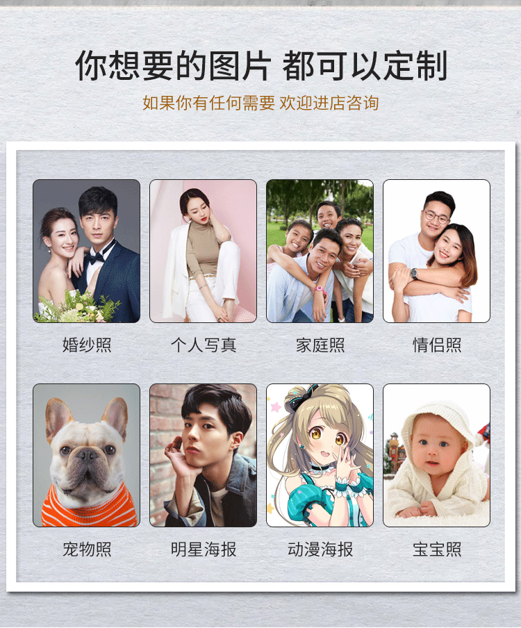 钻石画满钻5d真人照片定制手工diy2025新爆款点水钻十字绣砖石画 - 图3