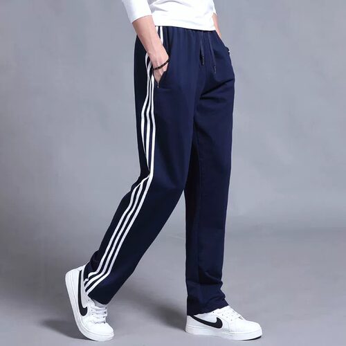正品adidas阿迪达斯运动裤男士秋冬休闲复古束脚宽松健身跑步长裤 - 图0