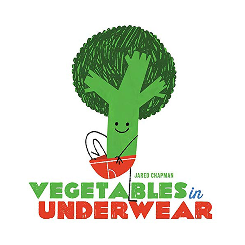 Vegetables In Underwear 内衣下的蔬菜 纯全英文版正版原著进口原版英语书籍 - 图0