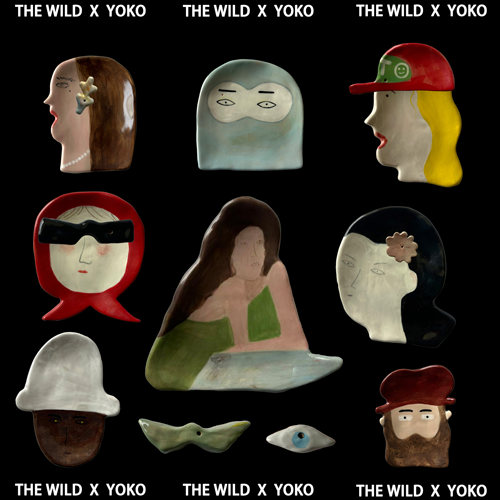 THE WILD x YOKO 人物小盘香插首饰收纳盘创意礼物 - 图0