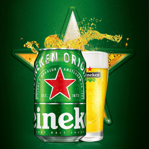 Heineken/喜力啤酒 罐装330ml*24听拉罐 整箱装啤酒 官方正品 - 图3