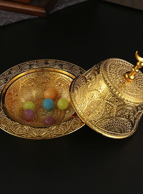 中东阿拉伯金属装饰品点心碗杯