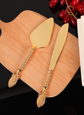 新款欧式蛋糕刀铲子套装家居摆件