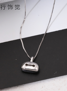 925通体纯银短款日韩风项链