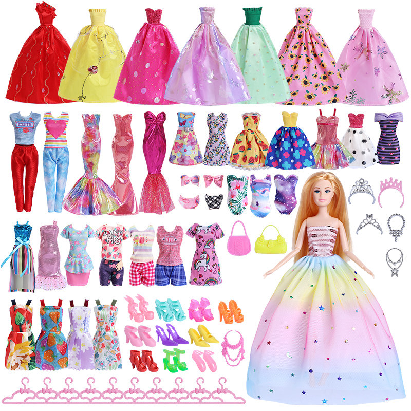 换装30厘米比芭娃娃衣服婚纱娃衣裙子服装套装鞋子公主礼品玩具,淘宝优惠券,粉丝福利购,淘宝优惠卷