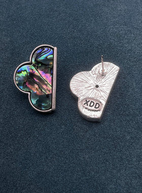XDD欧美合金女鲍鱼贝小众