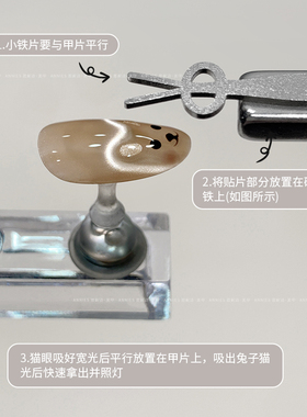 网红爆款兔子猫眼磁铁辅助工具