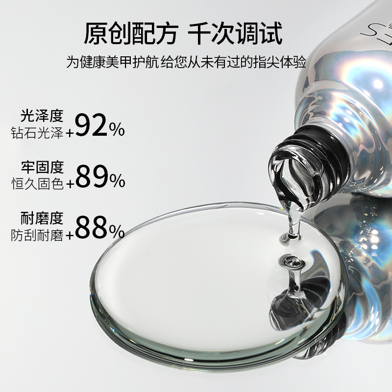 恩妮诗】美甲店专用底胶加固胶指甲油，网红热卖款，流行显手白-第5张图片-提都小院