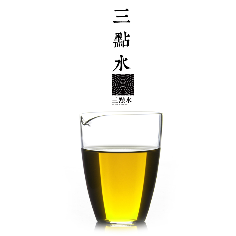 三点水特价个性中式公道杯茶海 功夫茶具配件耐热玻璃分茶器公杯