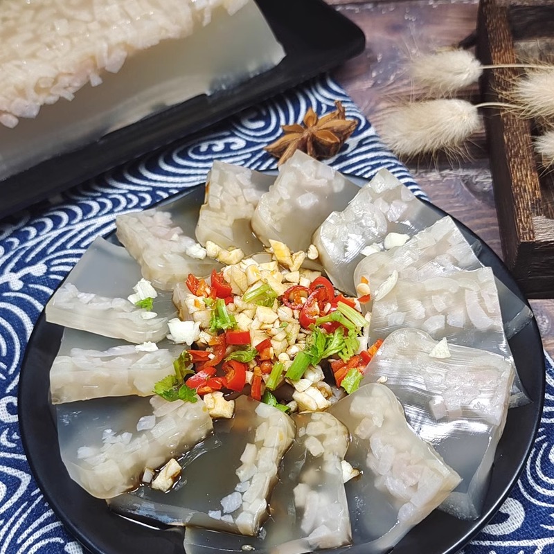 东北皮冻即食熟食水晶冻灌汤包汤汁包子猪皮皮冻肉冻商用猪肉皮冻 - 图2