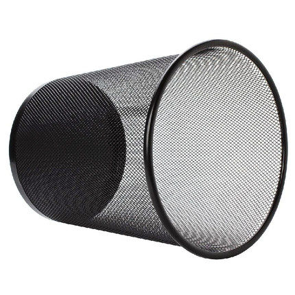 加厚防锈铁网垃圾桶家用金属垃圾篓办公室铁丝网废纸篓卫生间无盖,淘宝优惠券,粉丝福利购,淘宝优惠卷