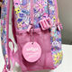 Australian Smiggle school bag 136 grade pink flower backpack multi-functional storage student large capacity backpack