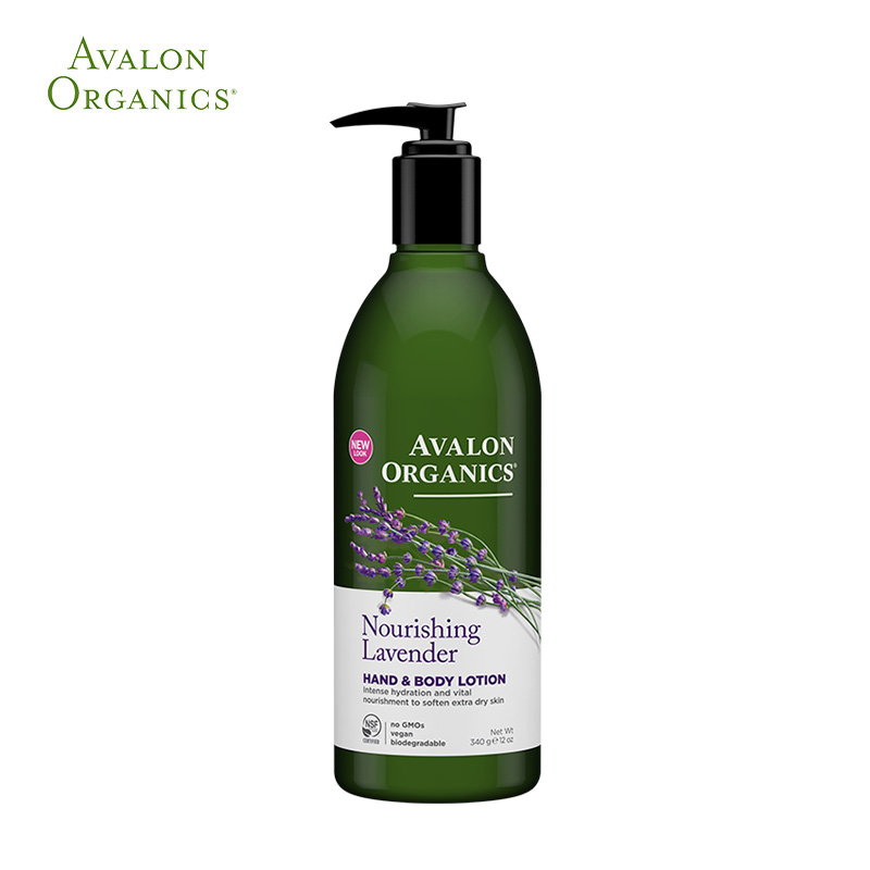 AvalonOrganics海外旗舰店Avalon阿瓦隆薰衣草精油身体乳香氛止痒干燥保湿滋润秋冬润肤露3