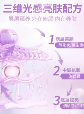 正品维希缇素颜霜隔离遮瑕素颜霜