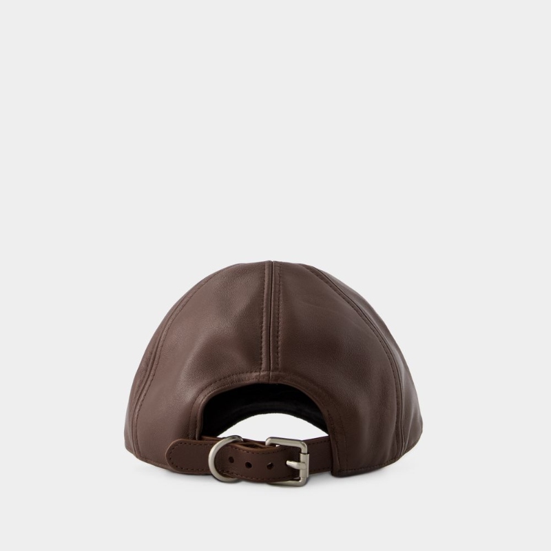 J.W. Anderson Baseball Cap 皮质棒球帽 - 图3