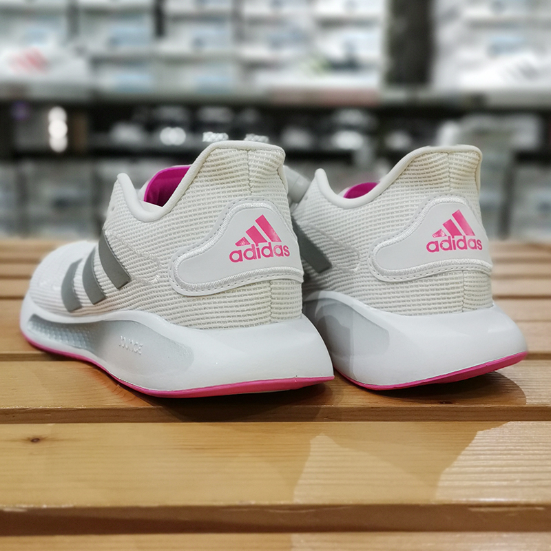 Adidas阿迪达斯运动鞋女正品缓震耐磨防滑透气休闲跑步鞋FX6880