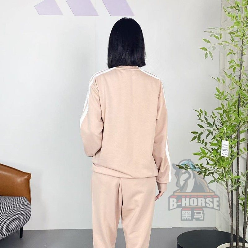 Adidas阿迪达斯运动套装男女款健身房跑步健身训练长袖长裤两件套,淘宝优惠券,粉丝福利购,淘宝优惠卷