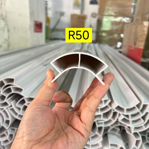 快装圆弧内衬模全屋定制圆弧填充条四分之一圆弧塑胶木线条批发 - 图3