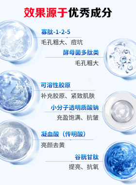 水光冻干粉紧致抗皱抗衰老旗舰店官方正品收缩毛孔寡肽修复法令纹