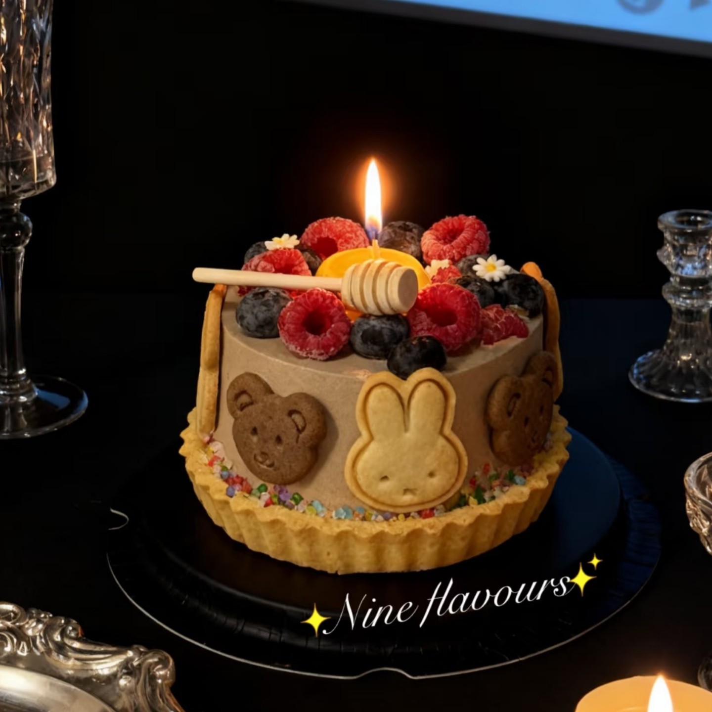 米菲兔小熊黄油饼干烘焙巧克力布丁挞蛋糕甜品装饰送朋友礼物儿童,淘宝优惠券,粉丝福利购,淘宝优惠卷