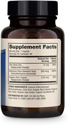 美国代购Dr. Mercola Zinc Plus Selenium Dietary Supplement, 9 - 图0
