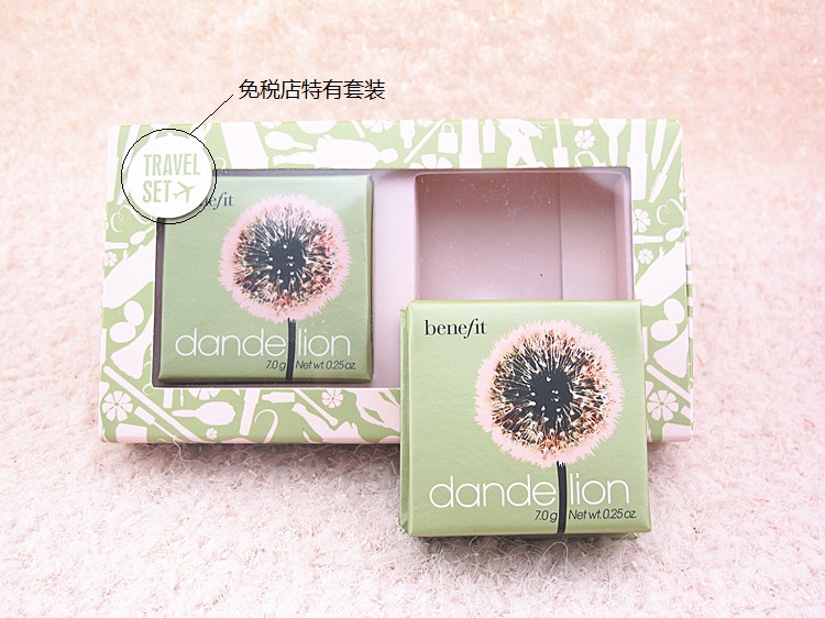 太宅太闹的空姐美妆店Benefit贝玲妃蒲公英粉饼/胭脂腮红/蜜粉散粉修容持久定妆提亮7g0