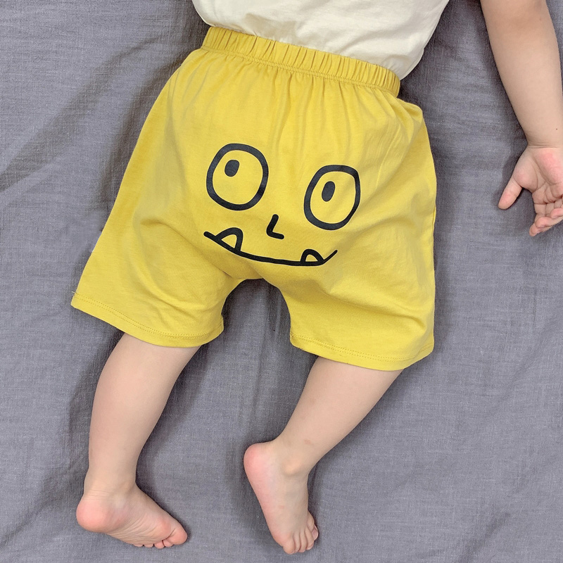 婴幼儿裤子夏天外穿男女儿童宝宝新生儿哈伦裤大屁屁PP裤纯棉中裤,淘宝优惠券,粉丝福利购,淘宝优惠卷
