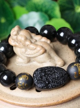 属蛇2026年宝螺手五行开泰手链 肖蛇本命佛护身饰品男女