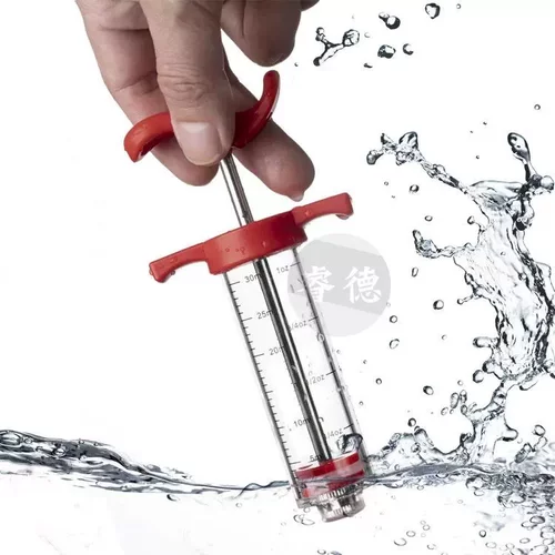 调料注射器烤羊腿全羊腌料腌肉针管注酒手动腌料食材鸡胸肉酱料 - 图0